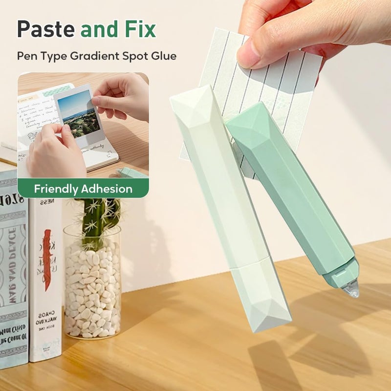 يلا بينك شريط لاصق مزدوج الجوانب قلم 4 حزم عداء لاصق لسكرابوكينغ الحرف اليدوية DIY - Image 5