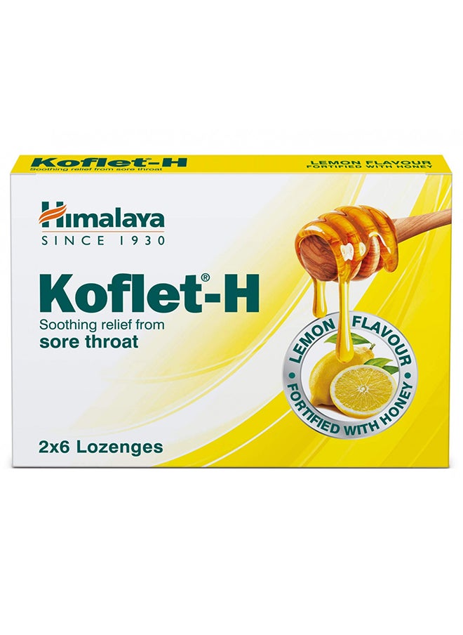 Himalaya Koflet-H-Lemon 12 Loz 