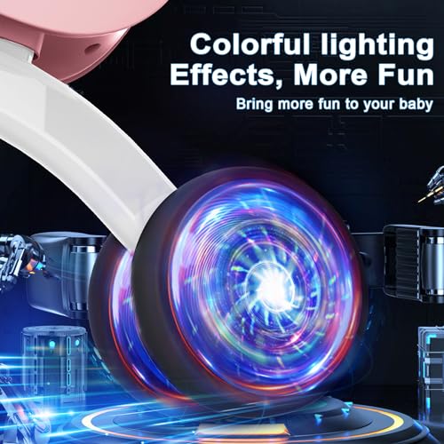 Gamfeiny Colorful Lighting Baby Balance Bike Toys for 1 Year Old Girl Gifts 1036 Month Toddler Balance Bike No Pedal 4 Silence Wheels Soft Seat PreSchool First Riding on Toys 1st Birthday Gifts - Image 5