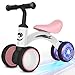 Gamfeiny Colorful Lighting Baby Balance Bike Toys for 1 Year Old Girl Gifts 1036 Month Toddler Balance Bike No Pedal 4 Silence Wheels Soft Seat PreSchool First Riding on Toys 1st Birthday Gifts - Image 3
