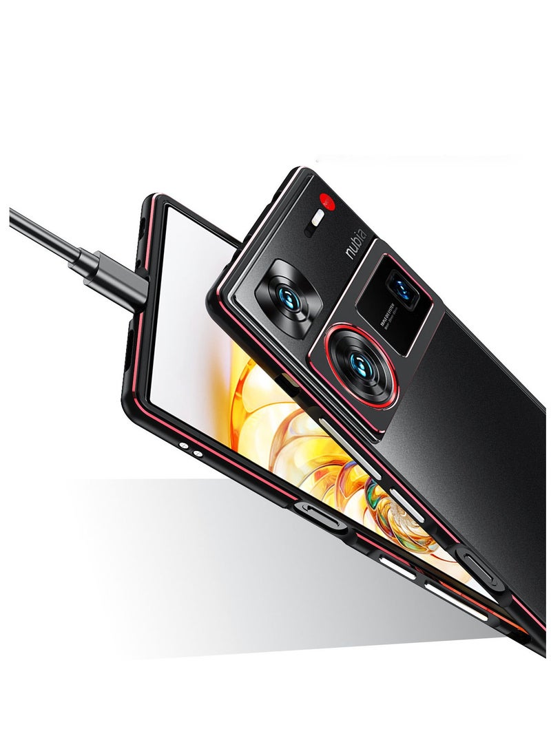 general Suitable for ZTE Nubia Z60 Ultra Metal Frame Phone Case: Screw Anti-Fall Protective Case - Image 4