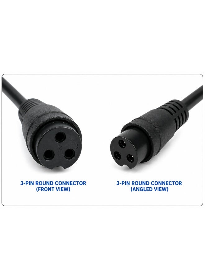 Fukukawa شاحن بطارية فوكوكابا® ‎67V2A للدراجات الكهربائية والسكوترات | خرج ‎DC ‎67.2V ‏2A بقدرة قصوى ‎150W | شاحن ليثيوم ذكي بالشحن السريع مع حماية من ارتفاع الحرارة وتجاوز الجهد | قابس بريطاني ثلاثي ‎220V ‎50Hz - Image 5