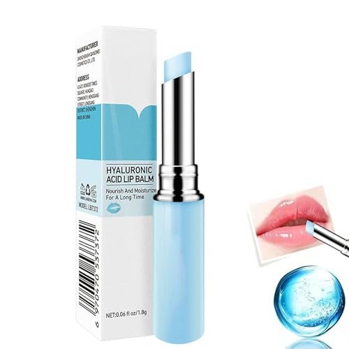 MIESCHER Hyaluronic Acid Lip Balm, Long-lasting Moisturizing Lips, Lip Care Daily Use Lip Balm (New Packing) (Hyaluronic acid) - Image 1