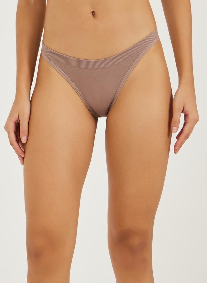 ستايلي ستيلا عبوة من 4 - سراويل داخلية عالية الساق سادة - Image 5