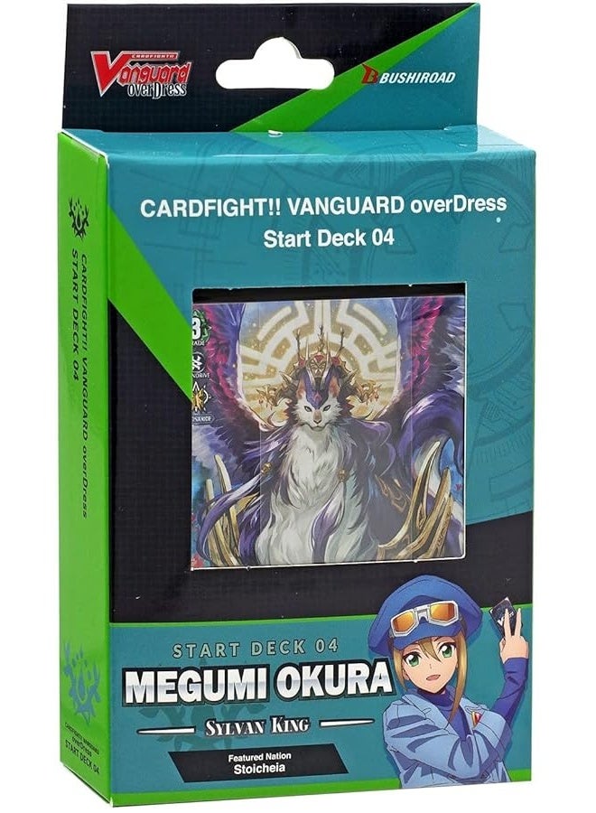 Bushiroad Cardfight!! Vanguard Overdress VGE-D-SD04 Megumi Okura Starter Deck English - 50 Cards - Image 1