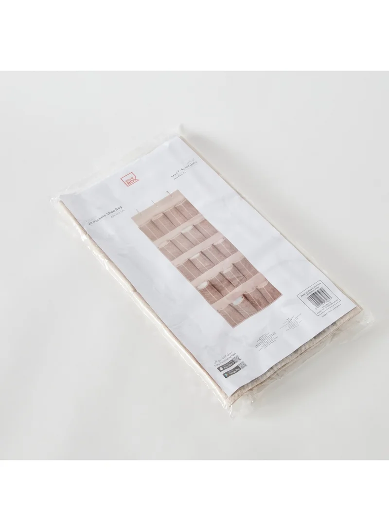 Home Box  Ebase 20-Pocket Hanging Organizer 47 x 134 cm Fabric Multicolour  | Best Price UAE