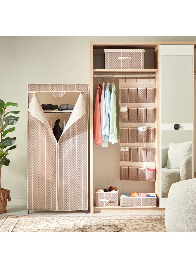 Home Box  Ebase 20-Pocket Hanging Organizer 47 x 134 cm Fabric Multicolour  | Best Price UAE