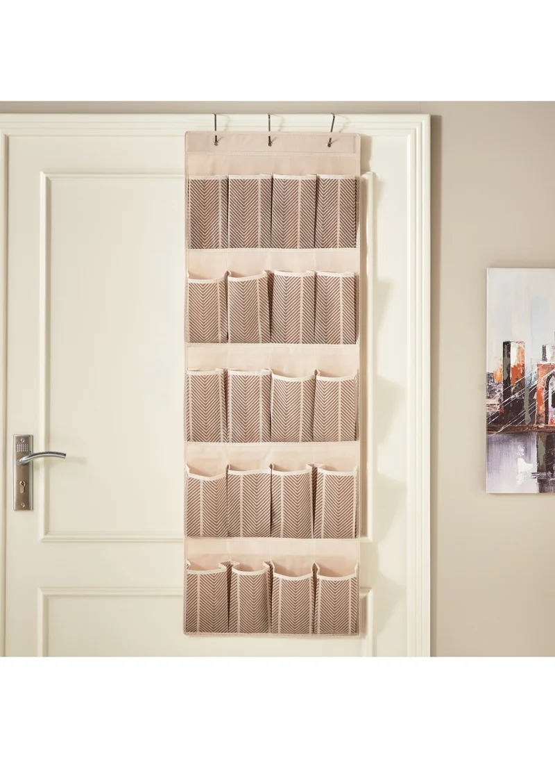 Home Box  Ebase 20-Pocket Hanging Organizer 47 x 134 cm Fabric Multicolour  | Best Price UAE