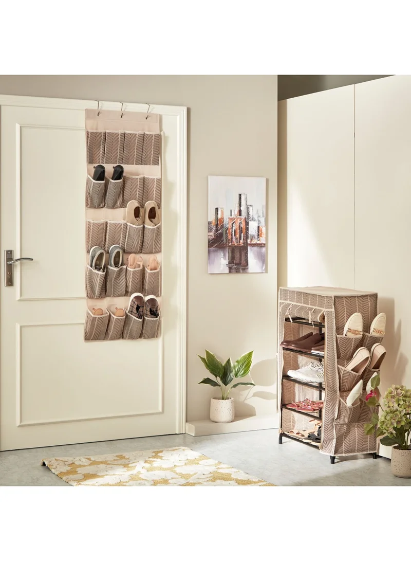 Home Box  Ebase 20-Pocket Hanging Organizer 47 x 134 cm Fabric Multicolour  | Best Price UAE