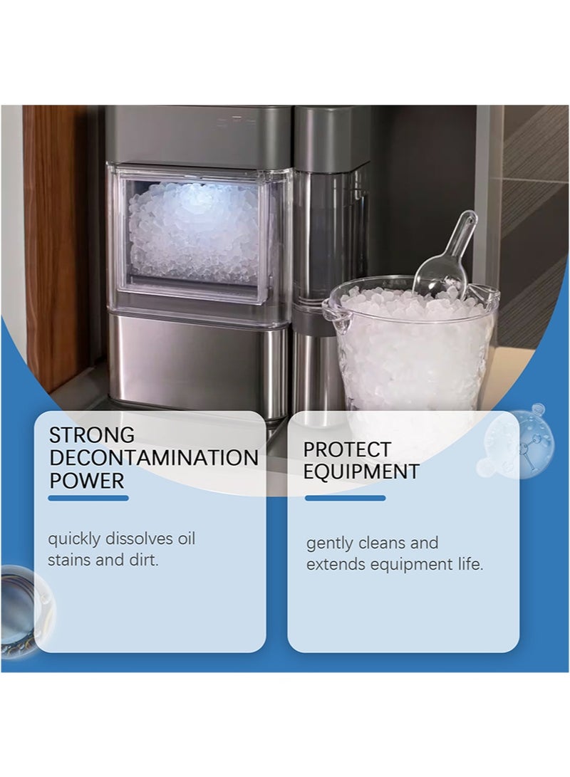 Jakehoe منظف ​​ماكينة الثلج، تنظيف يومي لطيف، إزالة الروائح، العناية بالتطهير، تنظيف ماكينة الثلج، مناسب لجميع ماركات منظفات ماكينة الثلج (100 مل) - Image 5