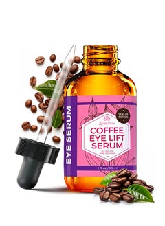 Leven Rose Leven Rose Coffee Bean Caffeine Serum for Eyes 1 oz - Anti-aging Caffeine Eye Serum - Organic Under Eye Serum - Eye Serum for Puffy Bags Under Eyes  - Image 1