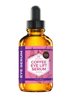 Leven Rose Leven Rose Coffee Bean Caffeine Serum for Eyes 1 oz - Anti-aging Caffeine Eye Serum - Organic Under Eye Serum - Eye Serum for Puffy Bags Under Eyes  - Image 2