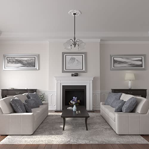 Ekena Millwork CM19OR 19 5/8-Inch OD x 4 3/4-Inch ID x 1 3/4-Inch Orrington Ceiling Medallion - Image 4