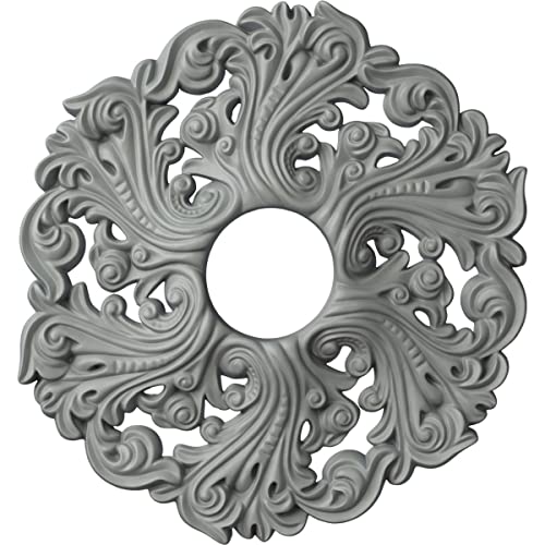 Ekena Millwork CM19OR 19 5/8-Inch OD x 4 3/4-Inch ID x 1 3/4-Inch Orrington Ceiling Medallion - Image 1