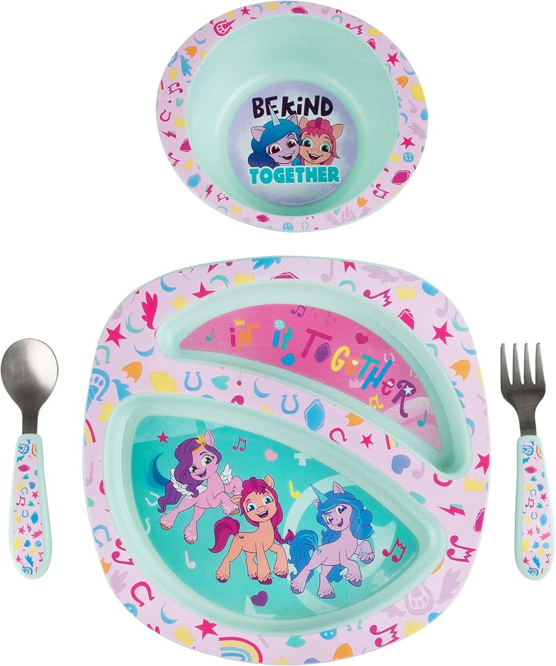 the FIRST years My Little Pony Mealtime Feeding Set - Image 1