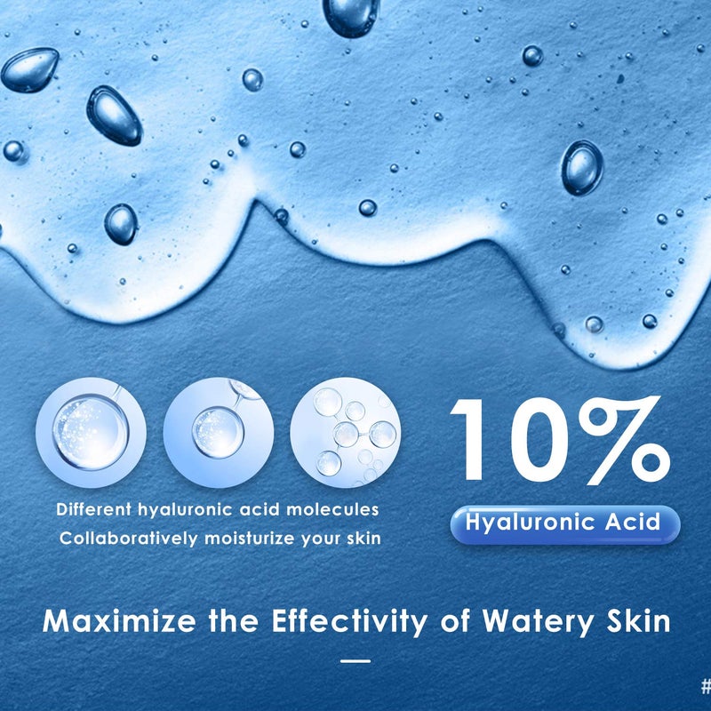 Mylansea Face Cream with Hyaluronic Acid, Face Moisturizer with Vitamin E for Lasting Hydrating, Smoothing your skin and Repairing Various Problems caused by Lack of Water, 50g - Image 3