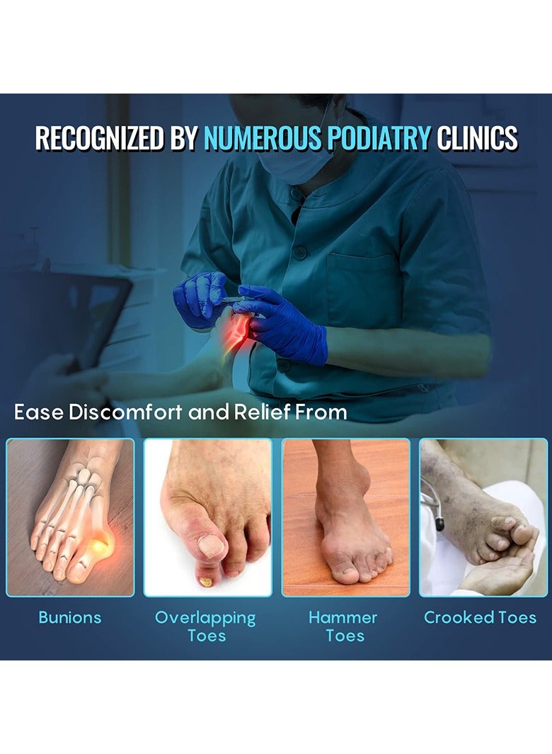 Toe Rectifier, Hallux Valgus Women's Big Mother Orthosis, Foot Bone Protruding Correction Big Toe Artifact, 16.5*14.5 * 5cm, Free Size - Image 5