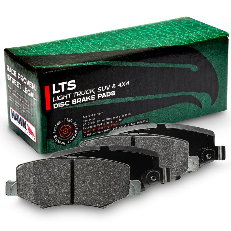 Hawk Performance HB608Y.630 LTS Light Truck and SUV Street Brake Pads - Image 1