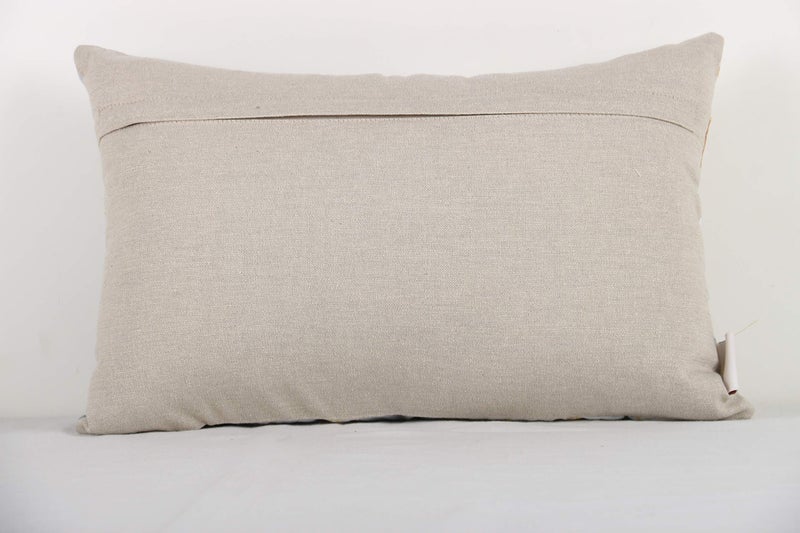 Sivya by Home Cotton Printed and Embroidered Marble Rectangular Cushion Cover 12 x 18 Inch (30cm x 45cm) (Pack of 1). (Design 2) - Image 2