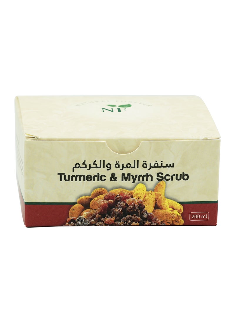 Natural Forever Body Scrub Turmeric & Myrrh 200ml  - Image 3