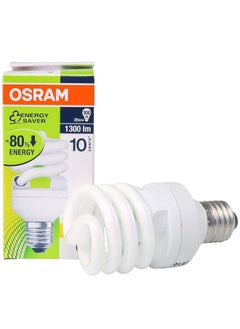 Osram Osram Dulux Mini Twist E27 Fluorescent Bulb 20W 1300Lm 865  - Image 1