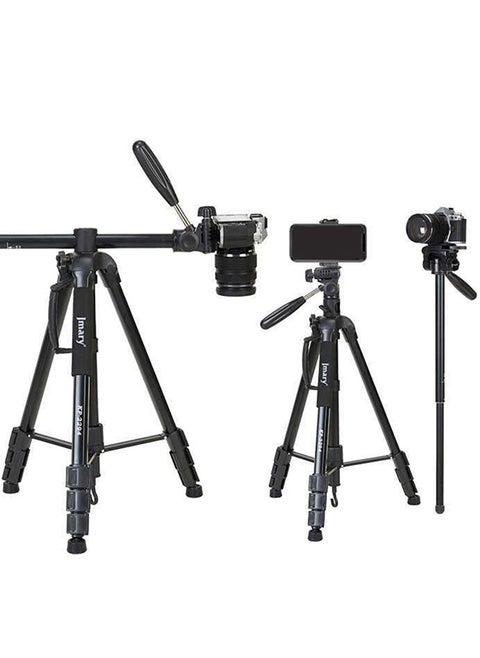 Jmary KP-2274 CameraAluminium Tripod with 4 Sections Professional Detachable Monopod Tripod with 360 Degree Head Quick Release Plate