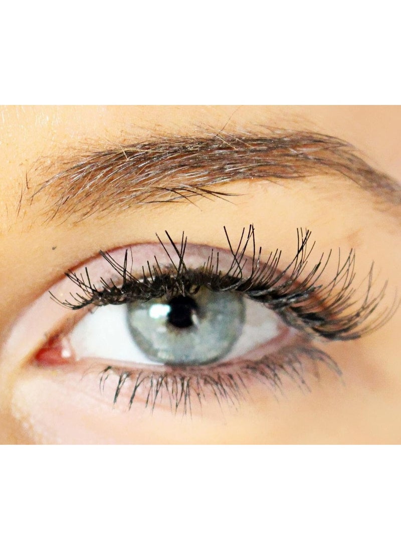 Rima Beauty Lashes - Human HAIR Black # DW - Image 1
