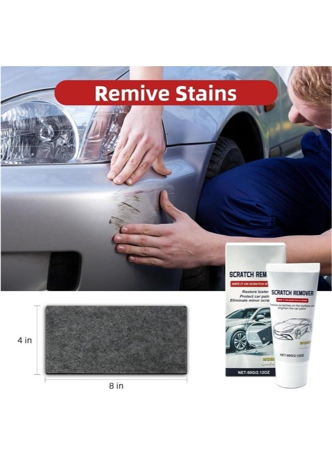 Generic Nano Sparkle Cloth Car Polish Scratches Remover,6PCS Multi-Purpose Nano Magic Cloth Easy to Repair Small Scratched Water Spots Scratch Car Remover for All Car  - Image 2