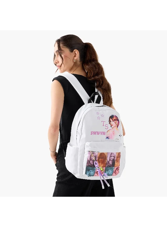 Sasha Taylor Swift Print Backpack for Girls