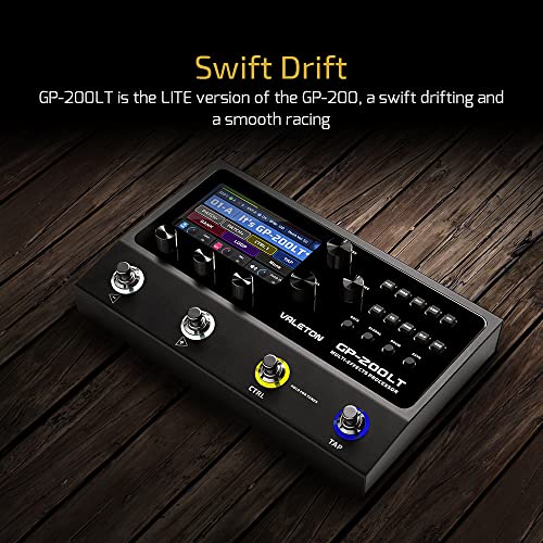 Valeton GP-200LT Multi Effects Pedal Multi Effects Processor Guitar Effects Pedal Bass Pedal Amp Modeling IR Cabinets Simulation Multi-Effects with FX Loop MIDI I/O Stereo OTG USB Audio Interface - Image 2