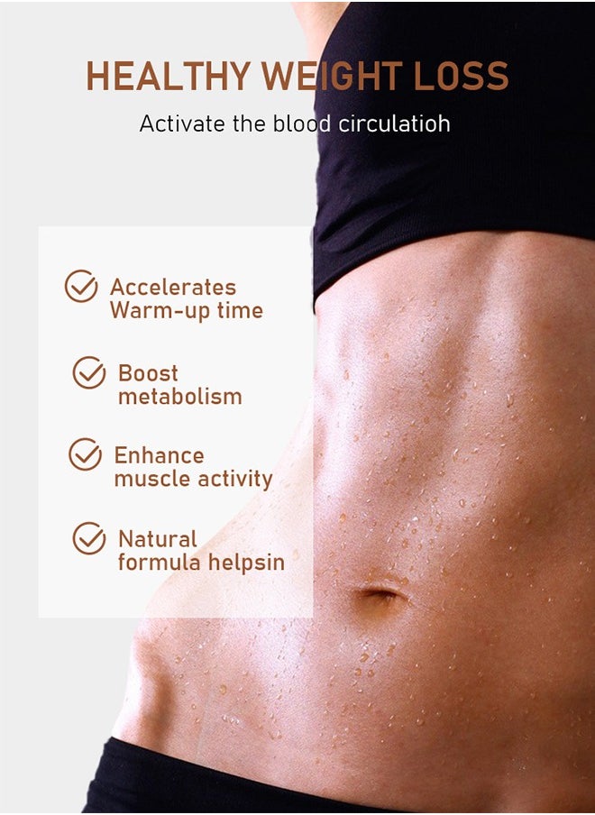 MOOYAM - Slimming Essential Oil - Slimming Massage Absorb Promote Metabolism Shape BodyFat Burning Massage Oil 30ml - Image 1