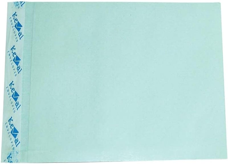 DAHSHA A4 Size Polynet Clothline Envelope | Self-Seal Business Courier Cover for Documents, Invitations, Catalogue & Post | Cloth Lined Pouch Bag – 25 x 30 cm (Pack of 20) - Image 1