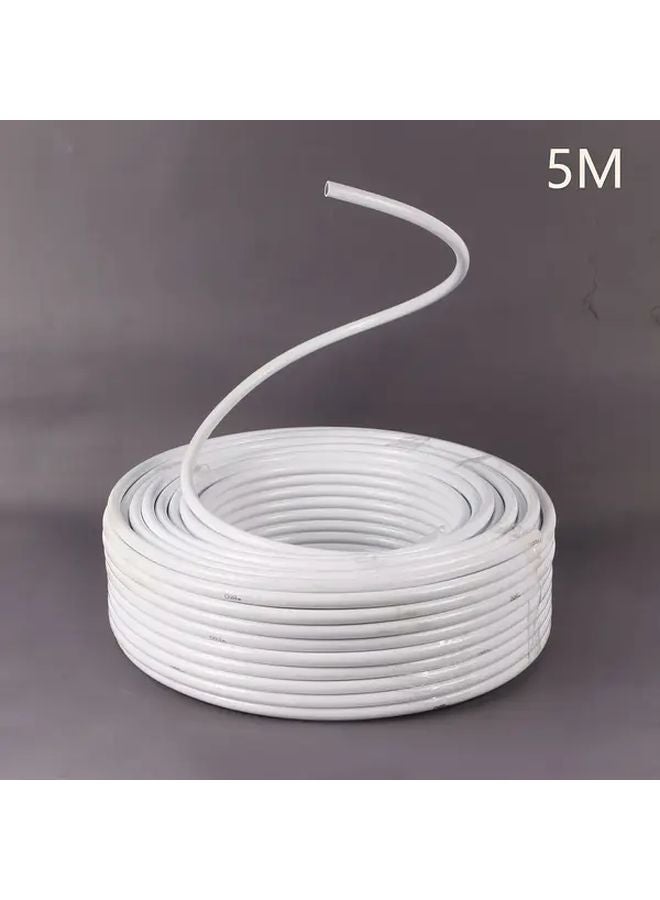 White Flexible Modeling Tubes PVC Aluminum Plastic DIY Christmas Birthday Party Decor - Image 2