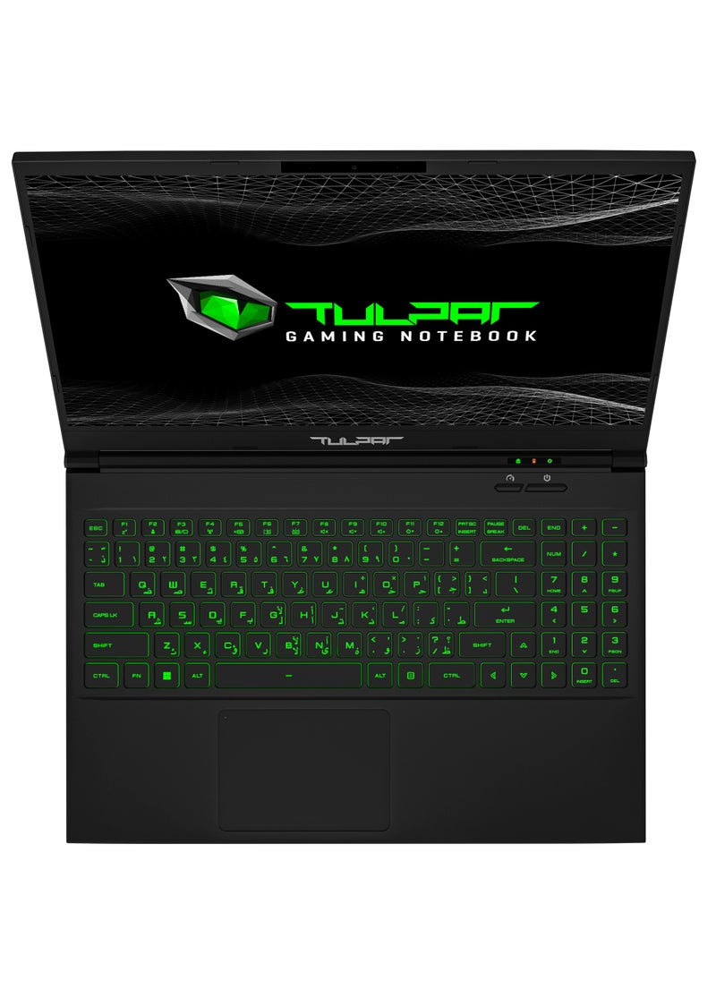 TULPAR A5 V19.3.1 Gaming Laptop  15,6'' FHD 1920X1080 144HZ IPS LED-Display  Intel Core i7 12700H  16 GB RAM  1 TB SSD  Nvidia RTX 3050Ti  Windows 11 Gaming Notebook