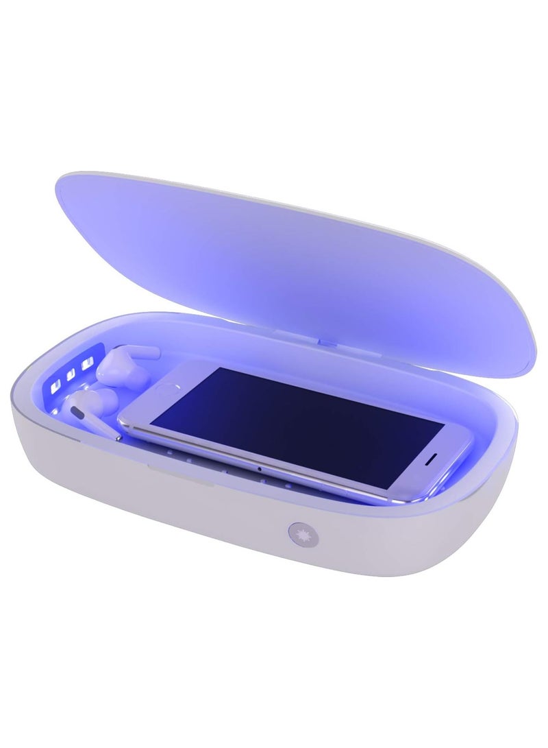 Jabees JB-BOX Portable UV Light Sterilizer Box – Kills 99.99% of Germs | Dual Mode | Aromatherapy Function | Ideal for Phones, Jewelry & Accessories - Image 1