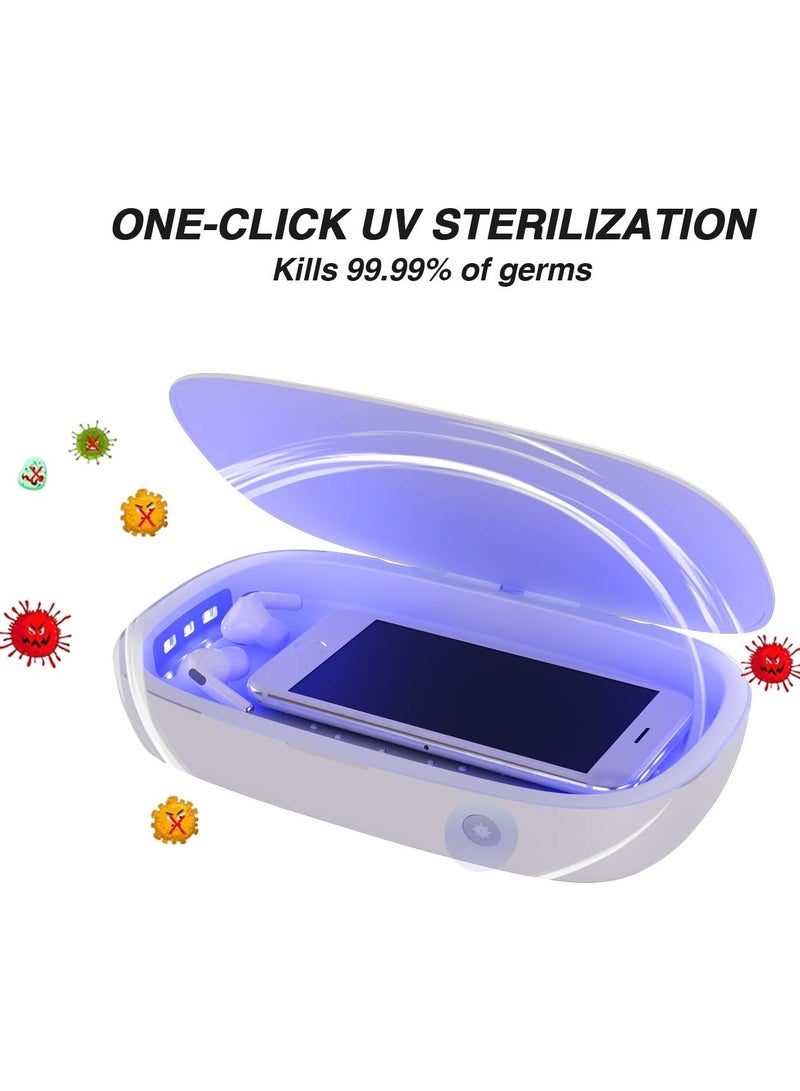 Jabees JB-BOX Portable UV Light Sterilizer Box – Kills 99.99% of Germs | Dual Mode | Aromatherapy Function | Ideal for Phones, Jewelry & Accessories - Image 4