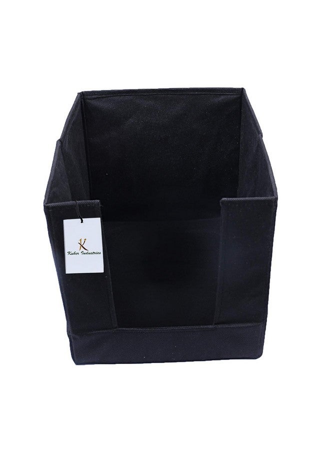 Kuber Industries (Set of 6) Clothes Organiser for Wardrobe - Foldable and Stackable Organizer for Shirt | Garments | Cloth - Storage Container Separator for Closet | Almirah | Shelf | Cupboard (Black) - Image 3