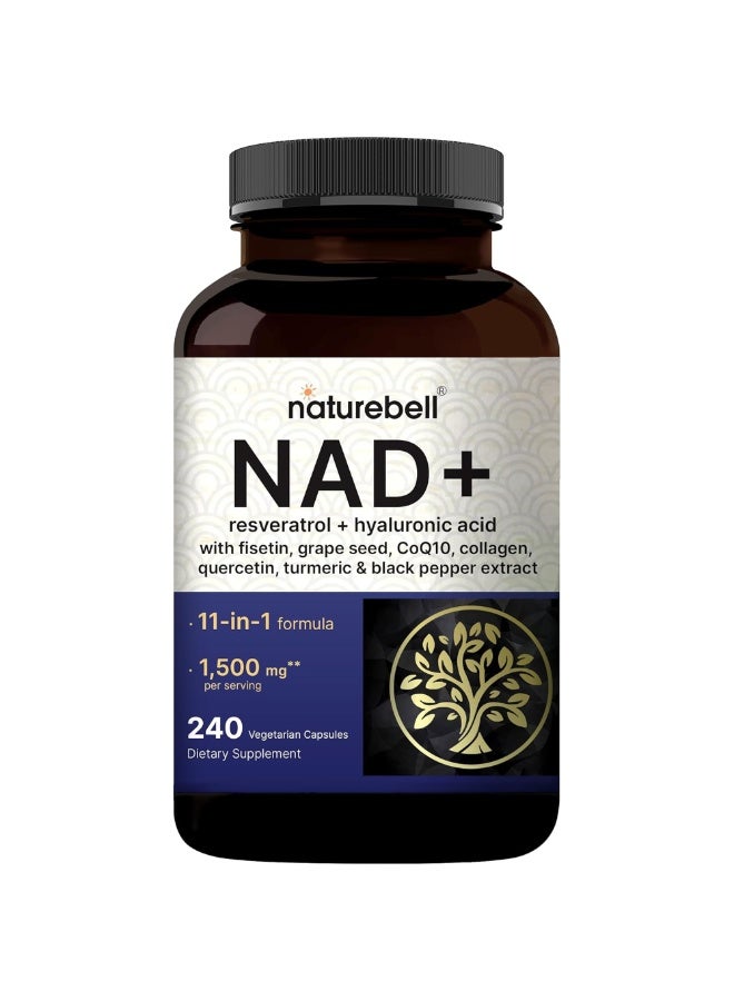NatureBell NAD+ 1,500 mg – 240 Veggie Capsules