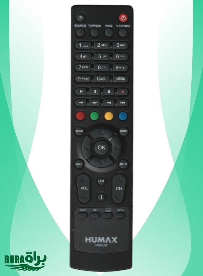 BURAQ Humax Remote Replacement Remote Control For Humax