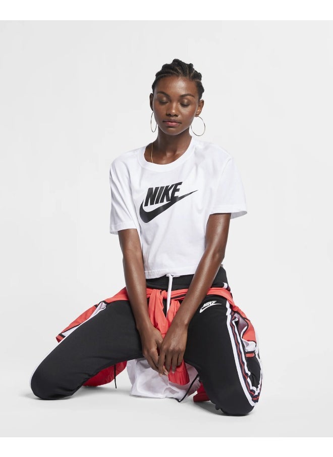 Nike - Cropped Logo T-Shirt - Image 1