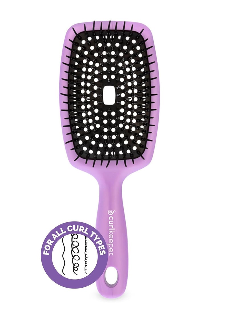 Curl Keeper HAIR SOLUTIONS - FLEXY BRUSH (Purple)