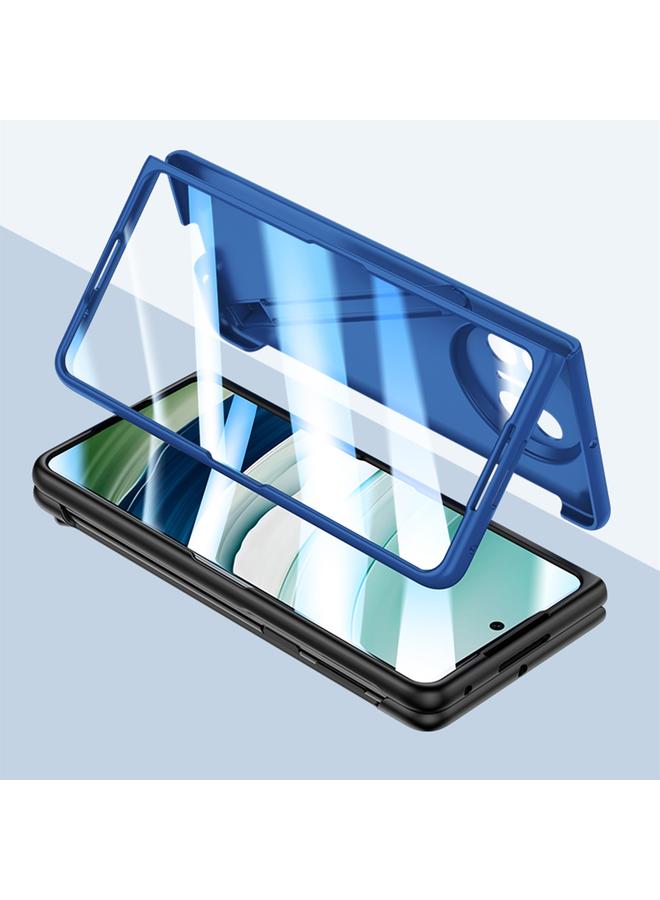 اس-توب جراب لهاتف Huawei Mate X5، جراب كمبيوتر مدمج بملمس الجلد مع قلم/صندوق أقلام - Image 5