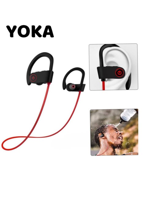 Bluetooth Wireless Headphones, in Ear Bluetooth Headphones, Sports Earbuds for Gym Running 8 Hours Playtime Noise Cancelling Headsets