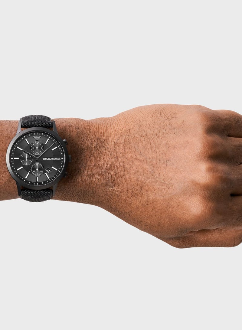 EMPORIO ARMANI Nylon Strap Analog Watch - Image 4