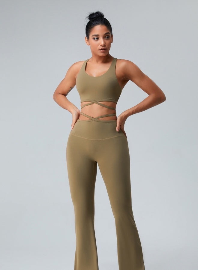 KAWN.YOGA Womens X Back Sports Bra  - Image 3