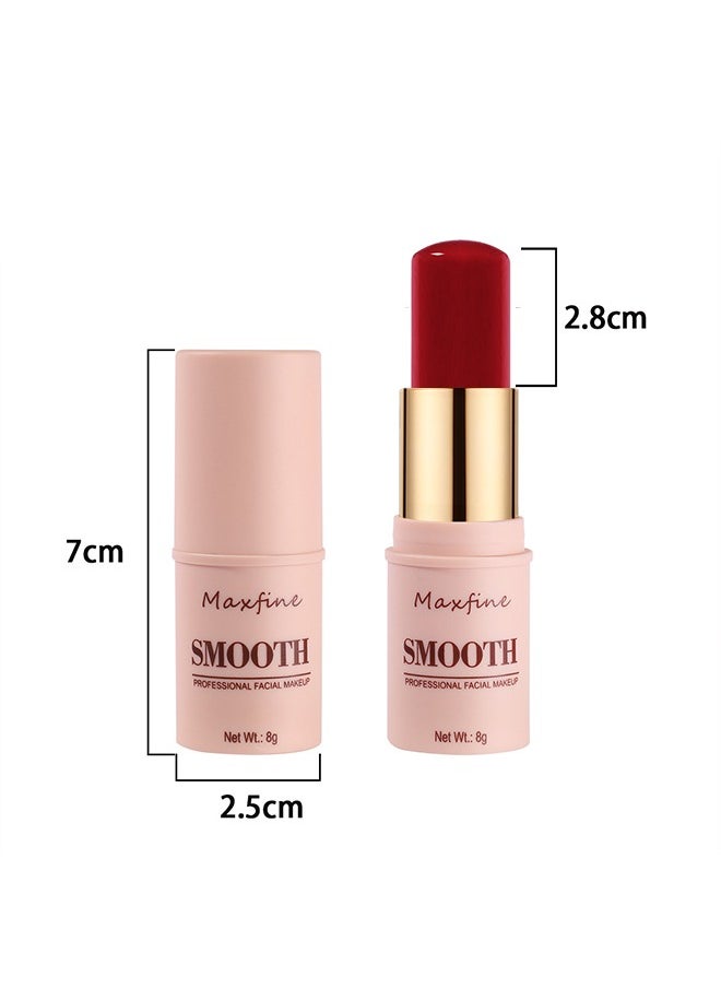 Maxfine - Smooth Professional Facial Makeup,Cheeks & Lips and Eyes, 3  in 1 Creamy Blush,Moisturizing and Delicate Long Lasting Makeup Retention(#03) - Image 1