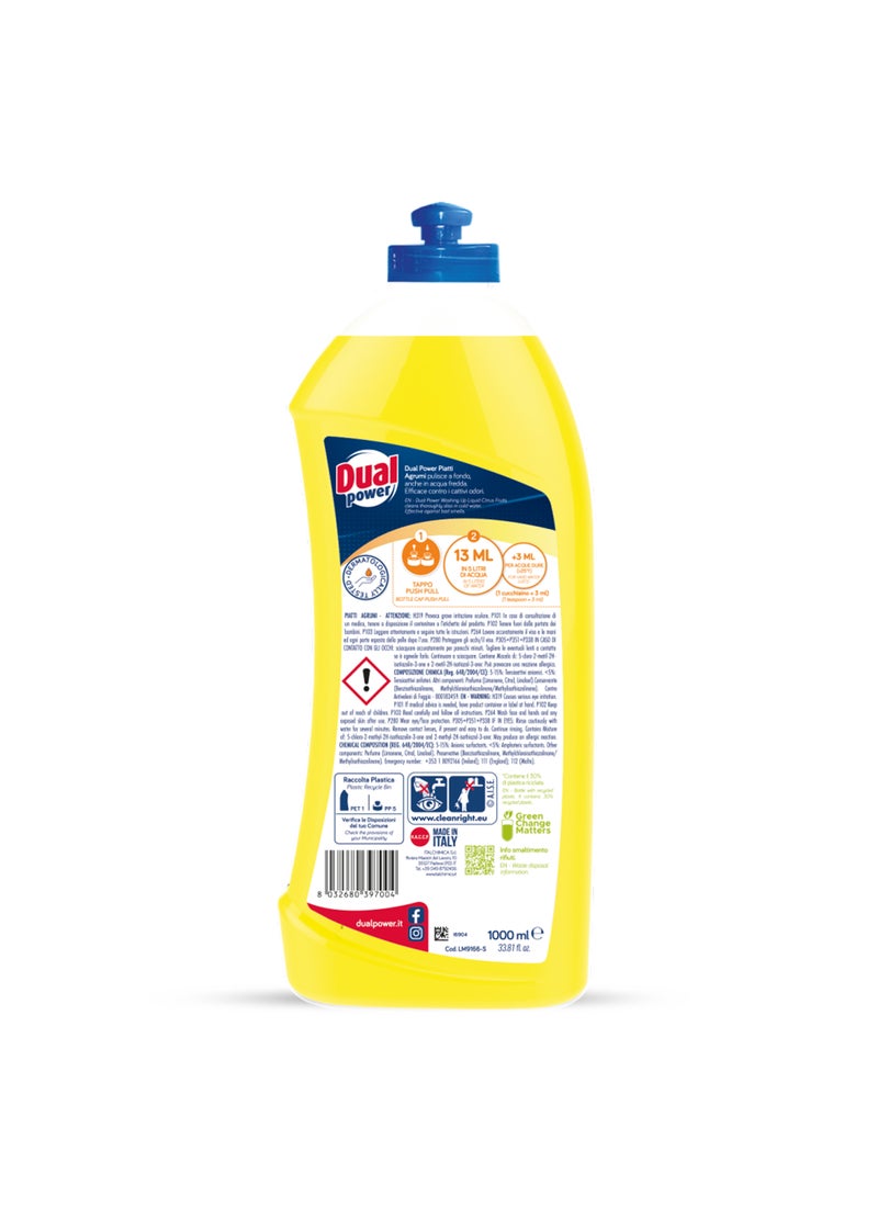 Dual Power Dishwashing Liquid Citrus Fruits - Image 2