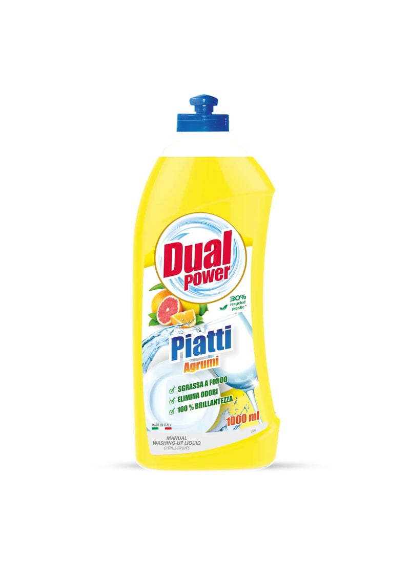 Dual Power Dishwashing Liquid Citrus Fruits - Image 1