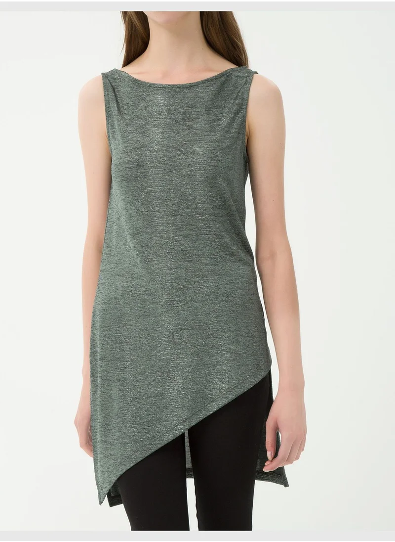 كوتون Plain Tunic Sleeveless