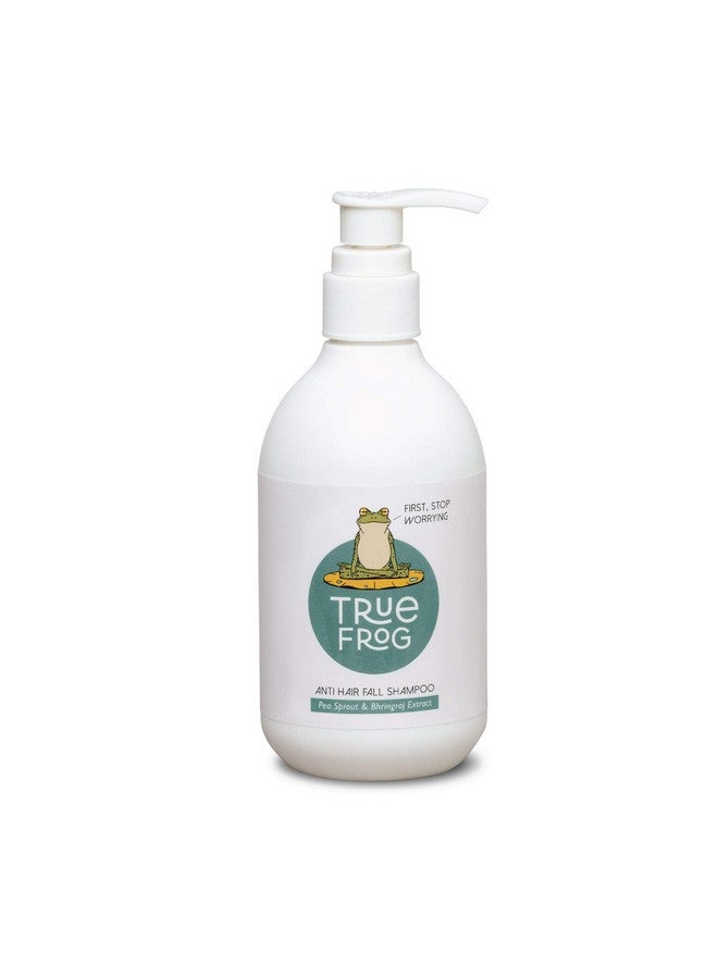 TRue FRoG Anti Hairfall Shampoo To Reduce Hairfall and Encourage New Growth with Bhringraj and Pea Sprout Extract for Damages, Dry and Frizzy Hair - 250 ml - Image 1